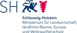 Logo des Ministeriums für Landwirtschaft, ländliche Räume, Europa und Verbraucherschutz des Landes Schleswig-Holstein